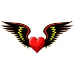 Heart with Wings