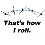 That's how I roll - Airplane illustration